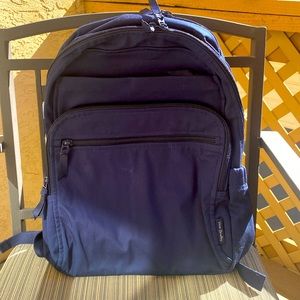 Like New - Vera Bradley Campus XL Backpack in Navy Blye